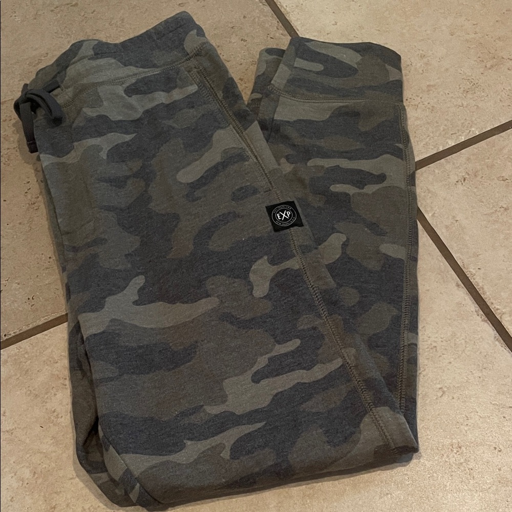 Express Gray Camo Joggers